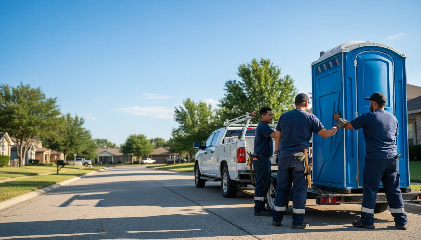 Portable Toilet Rental in Rombauer, MO near me